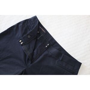 Brooks Brothers Women's Natalie Fit Cropped Pants Navy SIZE 12